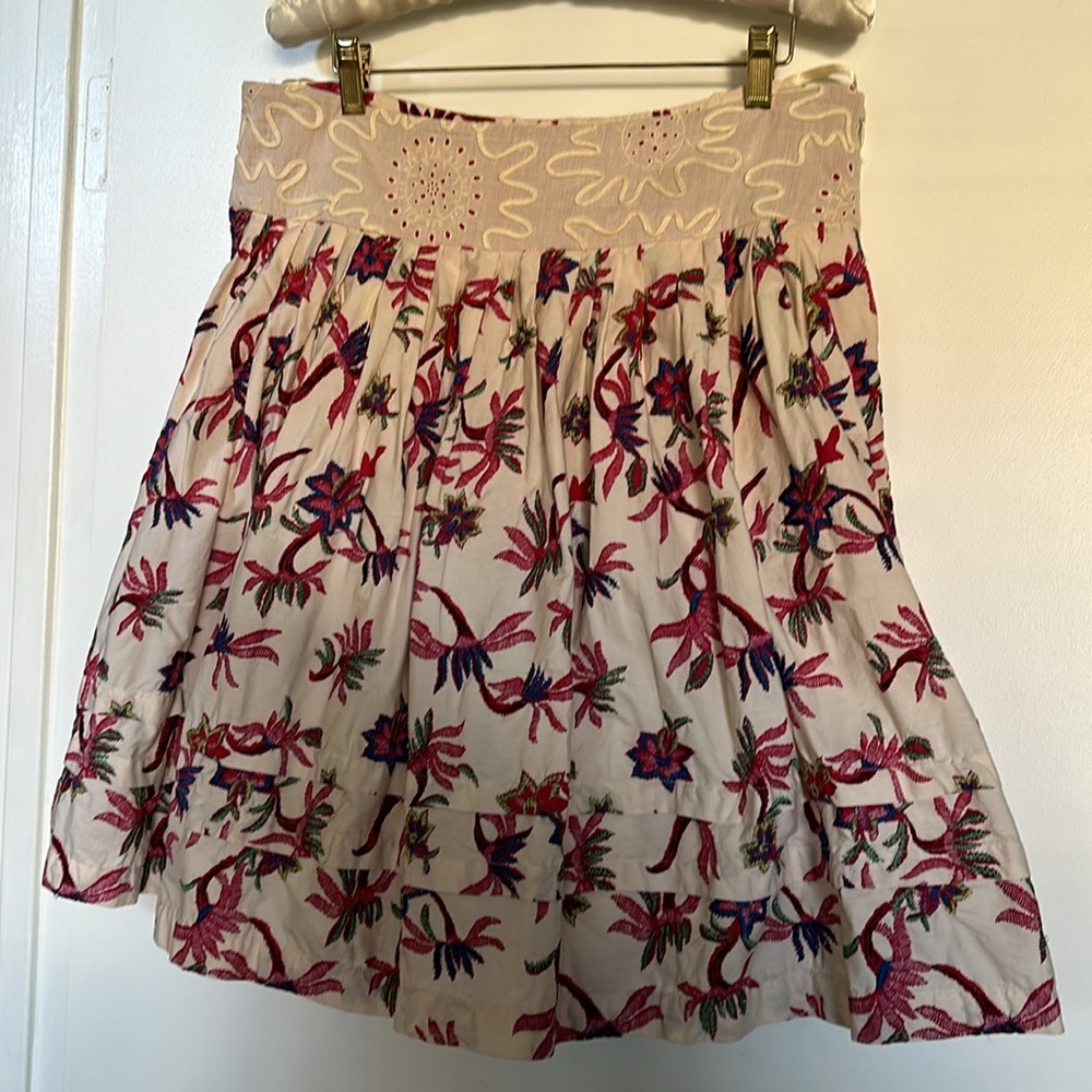 Anthropologie Viola Palmetto Skirt VGUC - Picture 2 of 8